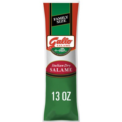 slide 1 of 4, Gallo Salame Italian Dry Salame Chub Family Size - 13 Oz, 13 oz