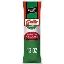 Gallo Salame Italian Dry Salame Chub Family Size - 13 Oz