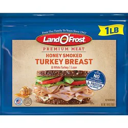 Land O Frost Premium Honey Smoked Turkey Breast - 16 Oz