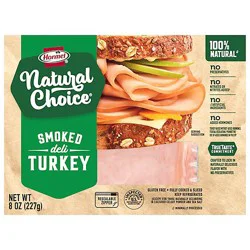Hormel Natural Choice Turkey Deli Smoked Sliced - 8 Oz