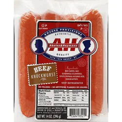 A&h Knockwurst - 16 Oz