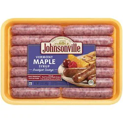 Johnsonville Vermont Maple Syrup Breakfast Sausage - 12 Oz.