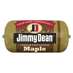 Jimmy Dean Premium Maple Pork Sausage Roll - 16 Oz