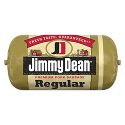 Jimmy Dean Premium Pork Regular Breakfast Sausage Roll - 16 Oz