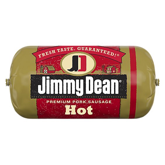 slide 1 of 4, Jimmy Dean Hot Premium Pork Roll - 16 Oz, 16 oz