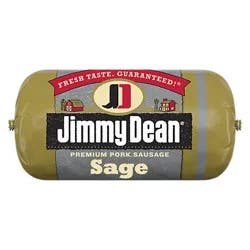 Jimmy Dean Premium Pork Sage Sausage Roll - 16 Oz