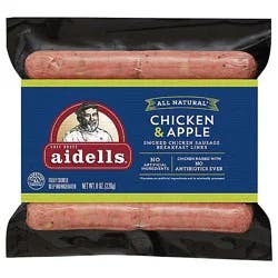Aidells Chicken & Apple Smoked Chicken Sausage Breakfast Links - 10 Count