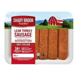 Shady Brook Farms Hot Italian Turkey Sausage 6 Count - 1.25 Lbs