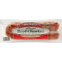 El Mexicano Chorizo Beef - 12 Oz