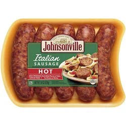Johnsonville Italian Hot Sausage - 19 Oz