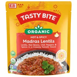 Tasty Bite Hot & Spicy Entree Lentil Madras