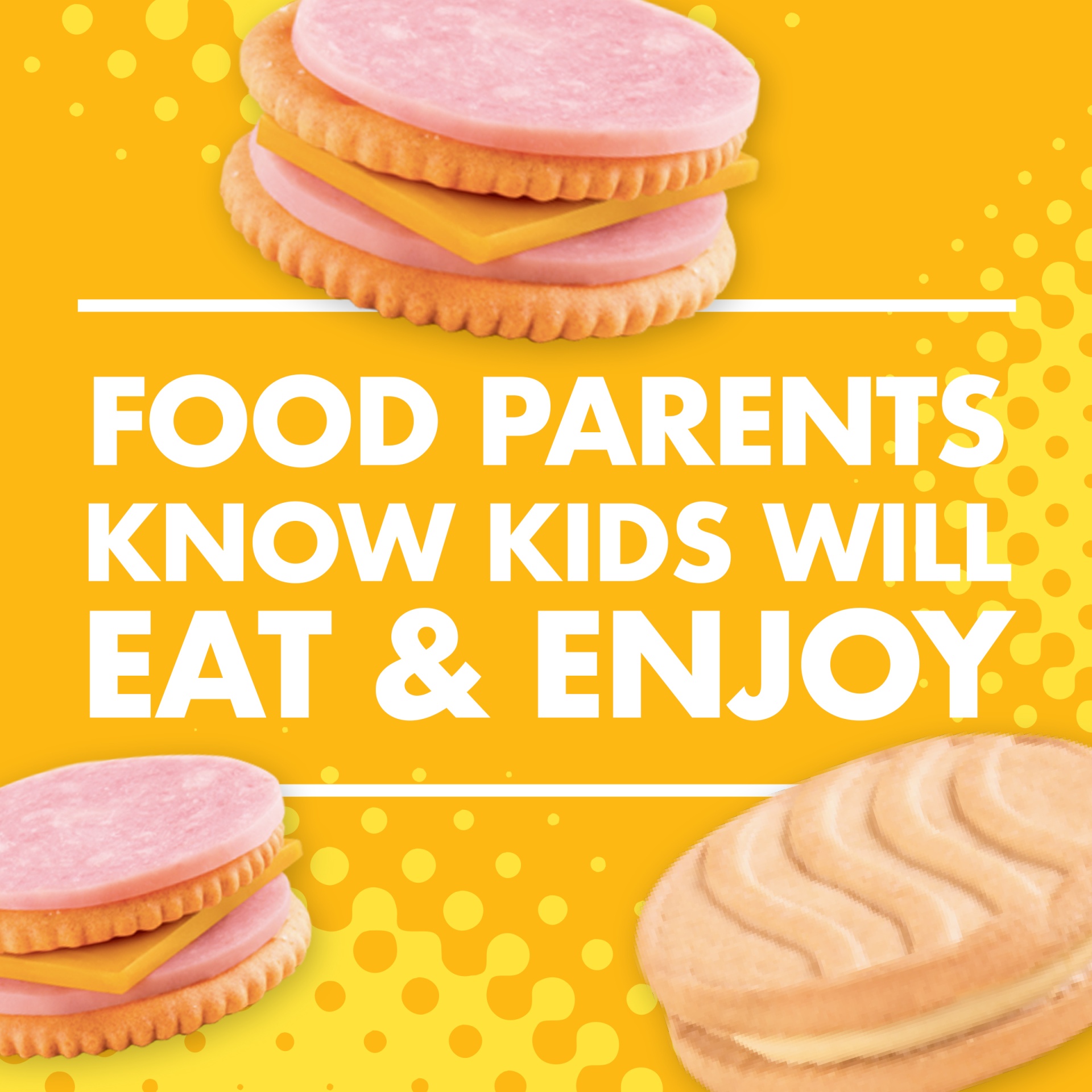 slide 7 of 7, Lunchables Oscar Mayer Lunchables Ham & Cheddar Cheese Cracker Stackers - 3.5oz, 3.5 oz