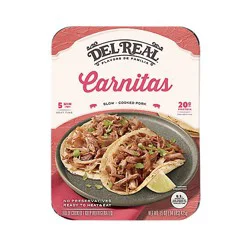 Del Real Foods Slow Cooked Pork Carnitas - 16 Oz