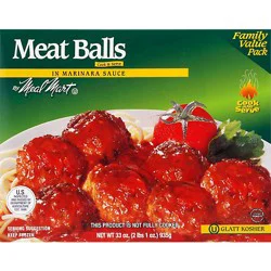 Meal Mart Kosher Meatball Family Pack - 33 Oz