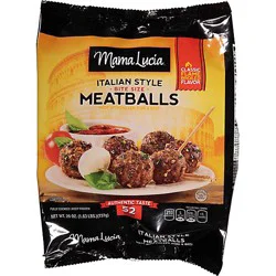 Mama Lucia Meatballs Cocktail Size Italian Style - 38.4 Oz
