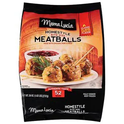Mama Lucia Meatballs Cocktail Size Homestyle - 26 Oz
