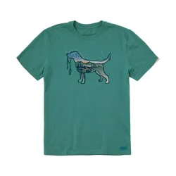 Life Is Good Dog Men's Short Sleeve Tee - Small