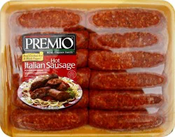 Premio Hot Italian Sausage 48 oz