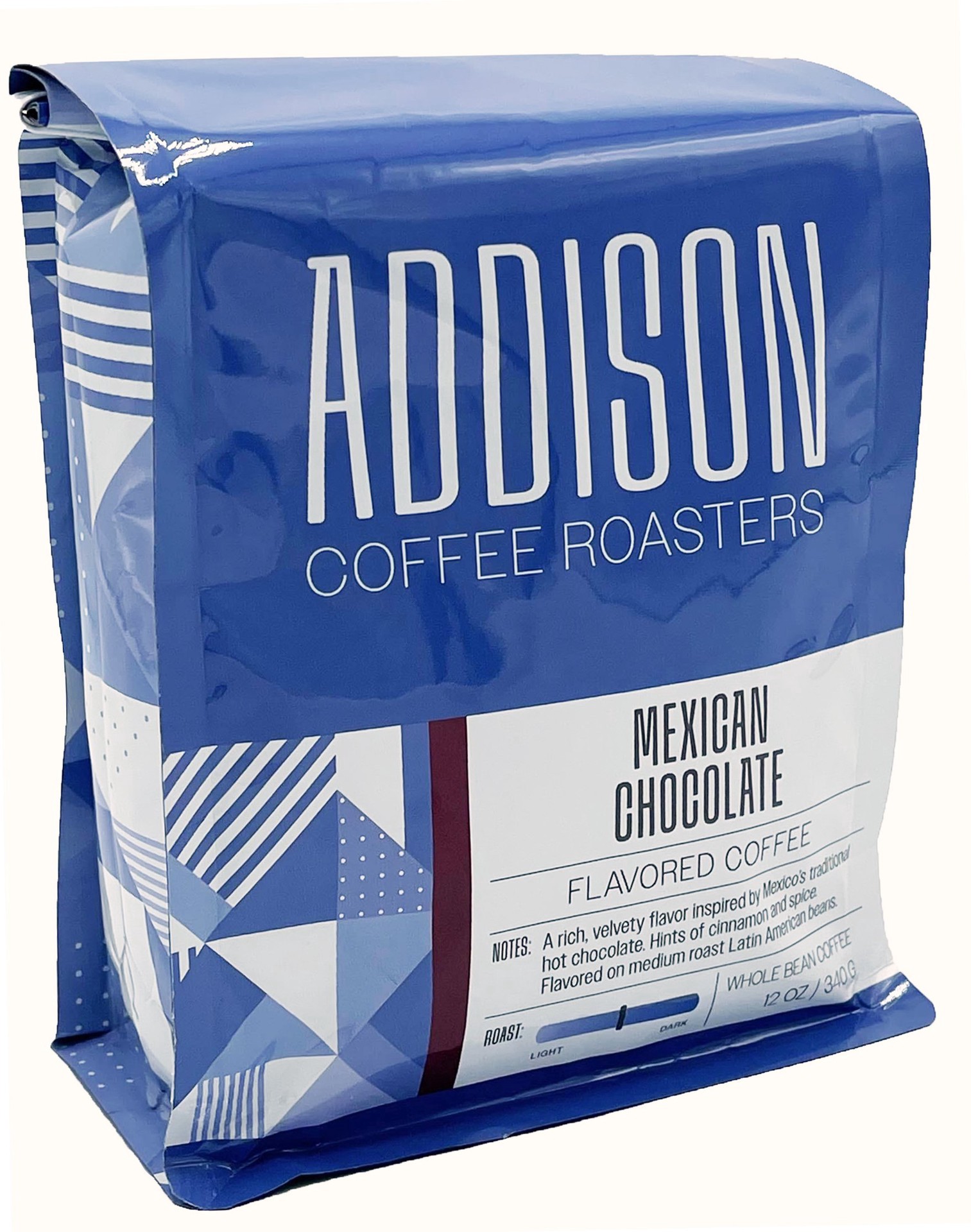 slide 1 of 1, Addison Coffee Roasters Mexican Chocolate Whole Bean Coffee - 12 oz, 12 oz