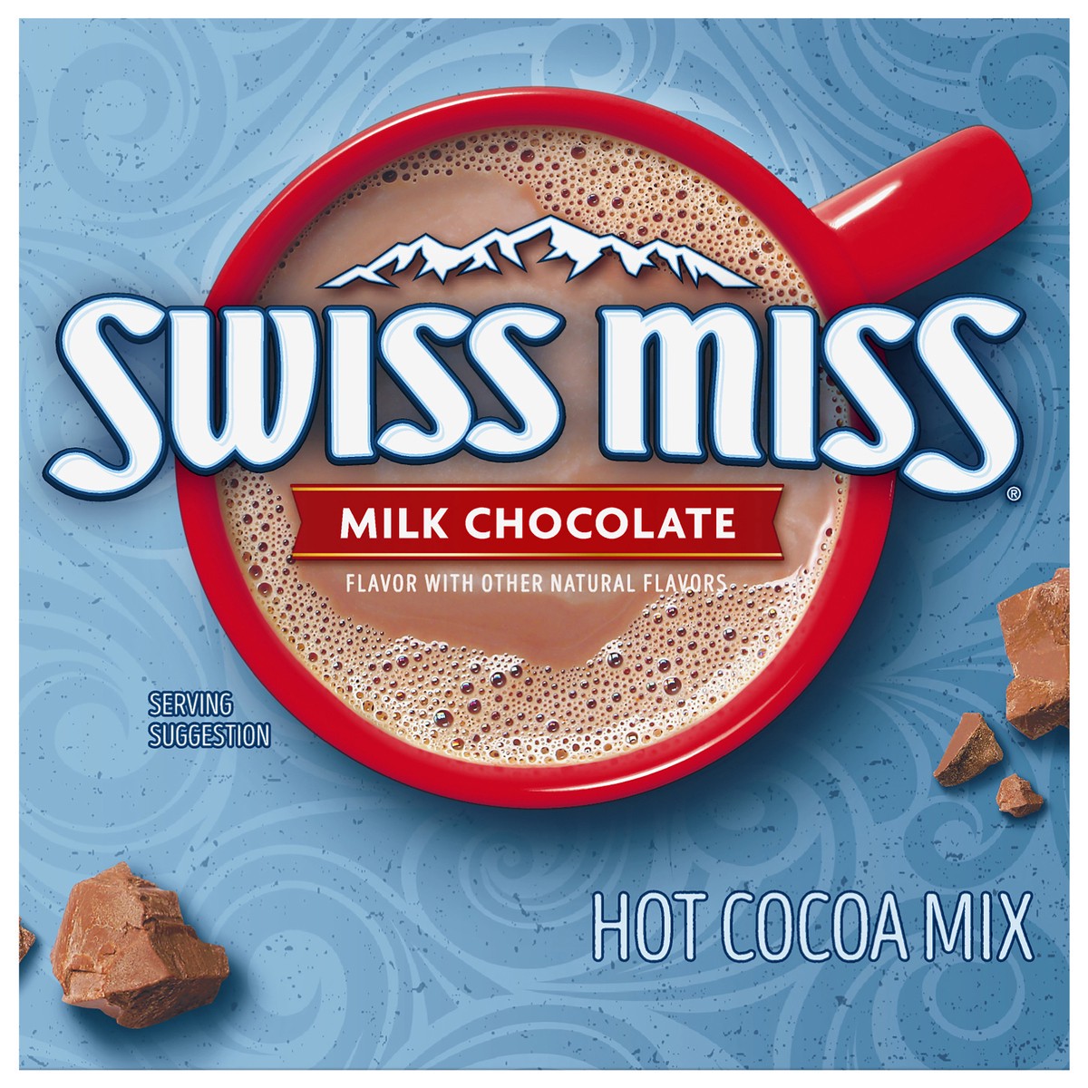 slide 1 of 1, Swiss Miss K-Cup Pods Milk Chocolate Hot Cocoa Mix 10-0.65 oz Pods, 10 ct