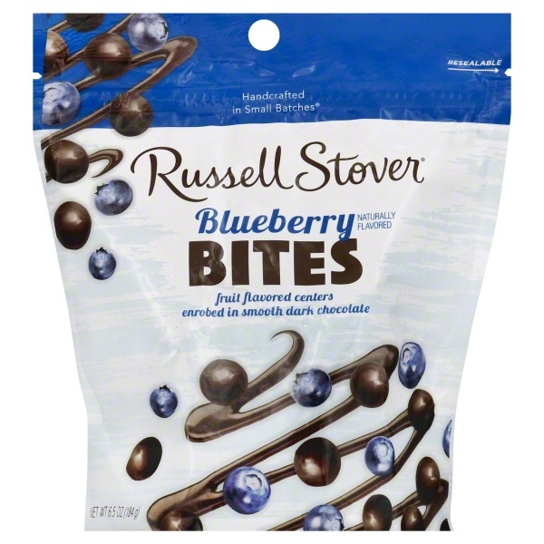 slide 1 of 1, Russell Stover Blueberry Bites, 6.5 oz