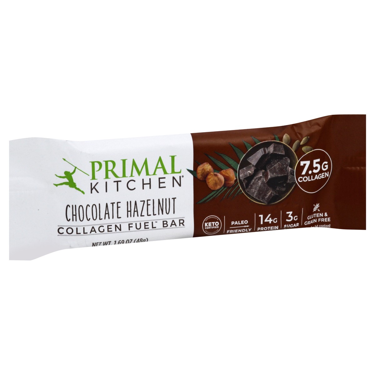 slide 2 of 10, Primal Kitchen Chocolate Hazlnut Bar, 1.7 oz