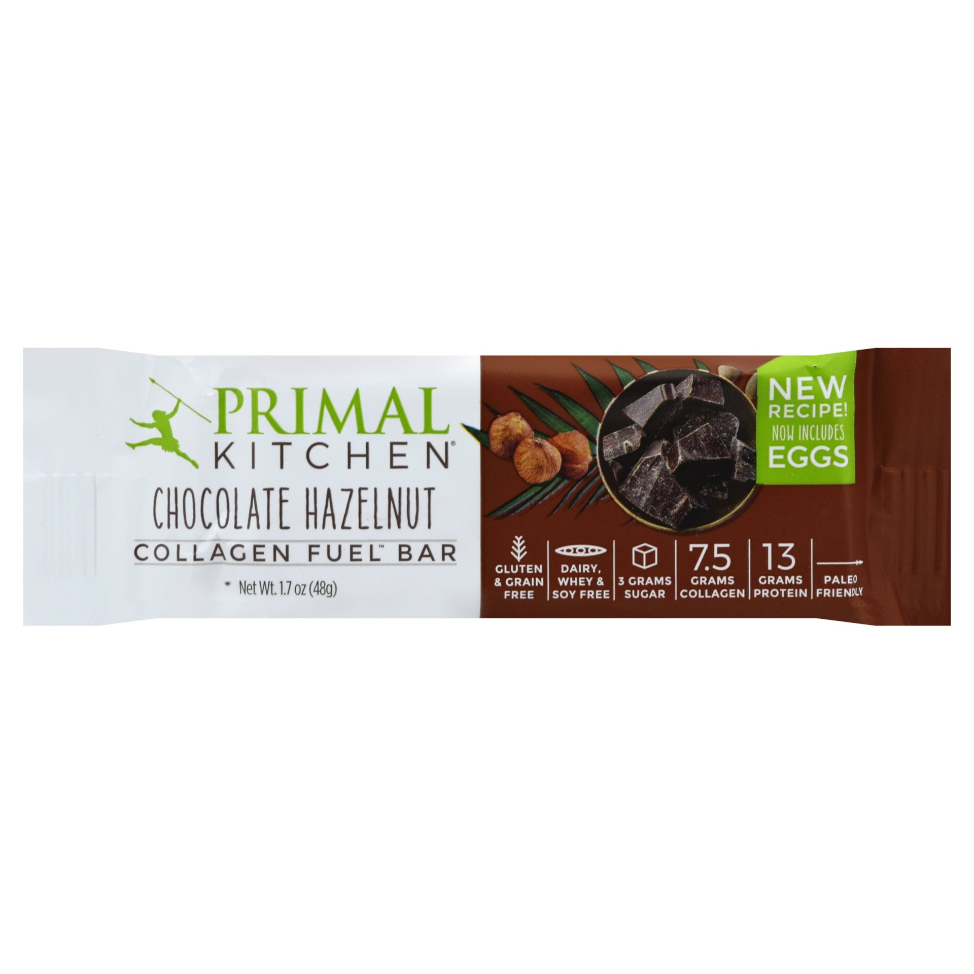 slide 1 of 10, Primal Kitchen Chocolate Hazlnut Bar, 1.7 oz