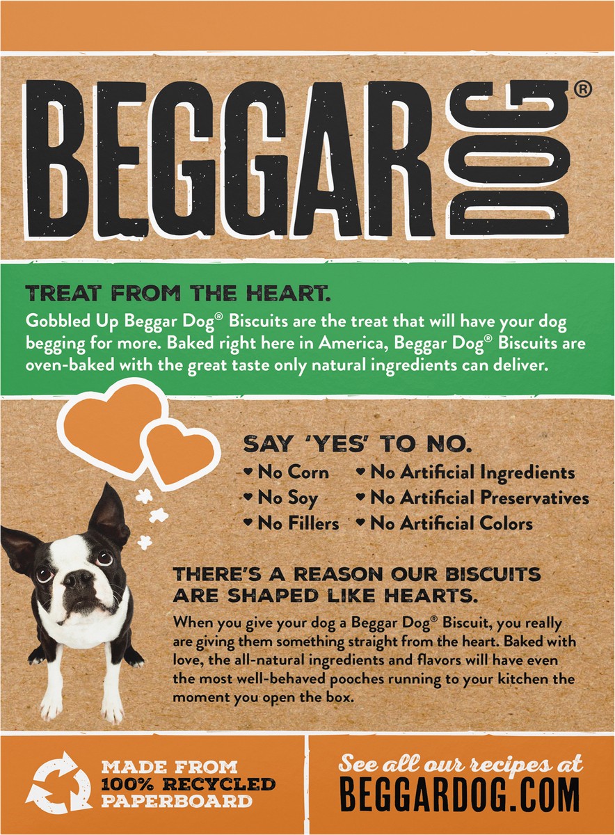 slide 3 of 3, Beggar Dog Gourmet Oven-Baked Gobbled Up with Turkey Meal & Brown Rice Dog Treats 16 oz, 16 oz