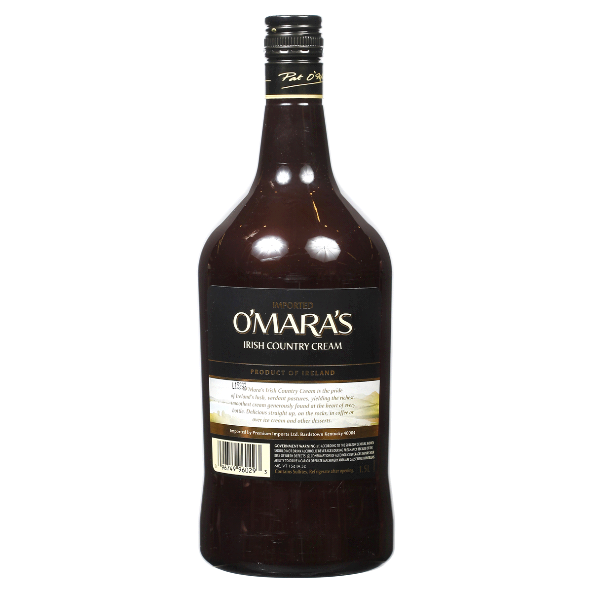 slide 2 of 2, Omaras Irish Country Cream, 1.5 liter