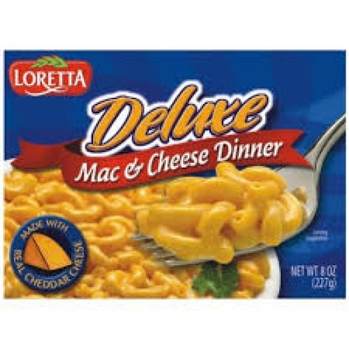 slide 1 of 1, Loretta Deluxe Macaroni And Cheese Dinner, 8 oz