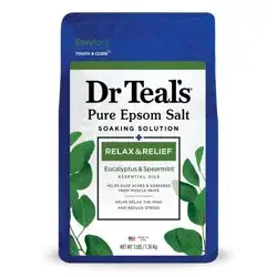 Dr. Teal's Eucalyptus Spearmint Pure Epsom Salt Soaking Solution