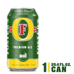 Foster's Beer Import Pale Lager 5% Abv Can - 25.4 Fl. Oz.