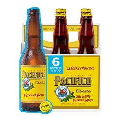 Pacifico Clara 4.4% Abv Lager Mexican Beer Bottle - 6-12 Fl. Oz.