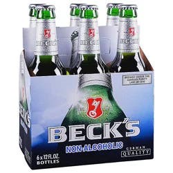 Becks Beer Non-Alcoholic Bottles - 6-12 Fl. Oz.