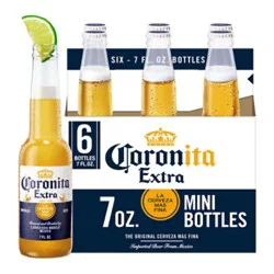 Corona Extra Coronita Lager Mexican Beer 4.6% Abv Bottle - 6-7 Fl. Oz.