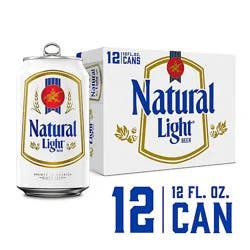 Natural Light Beer 4.2% Abv In Cans - 12-12 Fl. Oz.