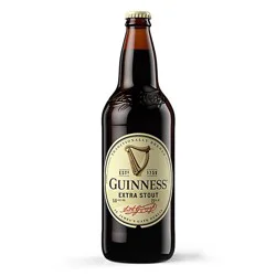 Guinness Extra Stout Beer 5.6% Abv Single Bottle - 22 Oz