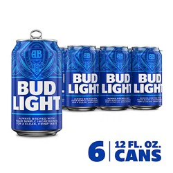 Bud Light American Lager Beer In Can - 12 Fl. Oz.