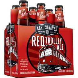 Karl Strauss Red Trolley Beer Bottles - 6-12 Fl. Oz.