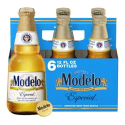 Modelo Especial Lager Mexican Beer 4.4% Abv Bottle - 6-12 Fl. Oz.
