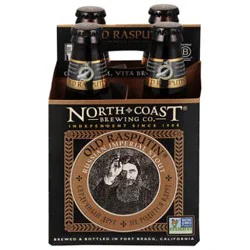 North Coast Brewing Co. Beer Old Rasputin Russian Imperial Stout Bottle - 4-12 Fl. Oz.