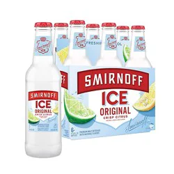 Smirnoff Ice Original Malt Beverage 4.5% Abv In Bottles - 6-11.2 Oz