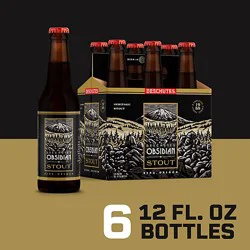 Deschutes Obsidian Stout Beer Bottles - 6-12 Fl. Oz.
