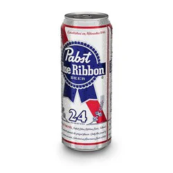 Pabst Blue Ribbon Beer In Can - 24 Oz