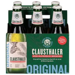 Clausthaler Malt Beverage Premium Non-Alcoholic - 6-12 Fl. Oz.