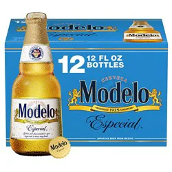 Modelo Especial Lager Mexican Beer 4.4% Abv Bottle - 12-12 Fl. Oz.