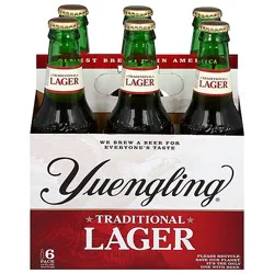 Yuengling Lager Beer Bottles - 6-12 Fl. Oz.