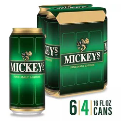 Mickeys American Style Malt Liquor Beer 5.6% Abv Can - 24 Fl. Oz.