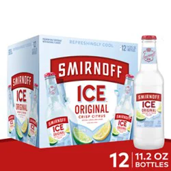 Smirnoff Ice Original Malt Beverage 4.5% Abv In Bottles - 12-11.2 Oz