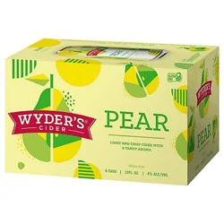 Wyder's Cider Pear Hard Cider Bottles - 6-11.5 Fl. Oz.